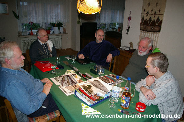 von links: Rainer Wiegand, Hans-J�rgen Begau, Herbert Haun, Christoph von Neumann, Michael Finnemann